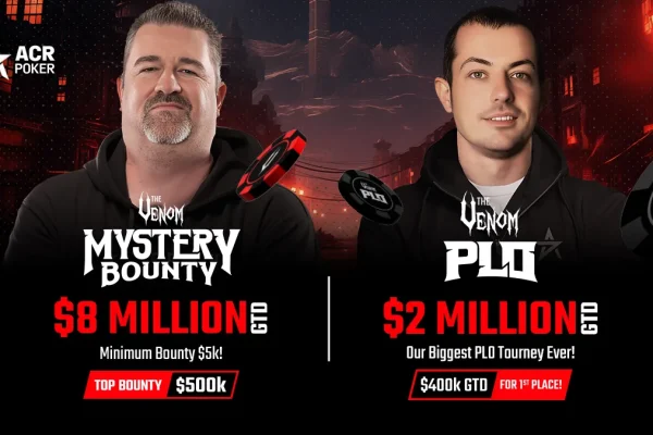 Поля Веномов на День 2 в ACR Poker