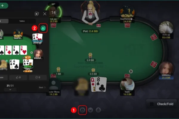 MTT Sports Tiene 1 Función De IA Para Revisar Manos De Poker