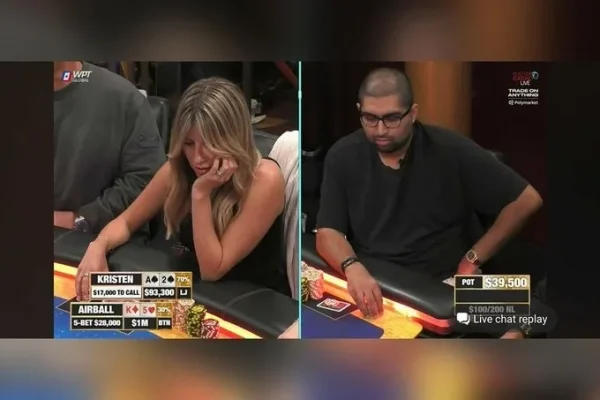 Ник Эйрболл проиграл пари на US$10K за то, что недооценил Кристен Фоксен - CodigoPoker