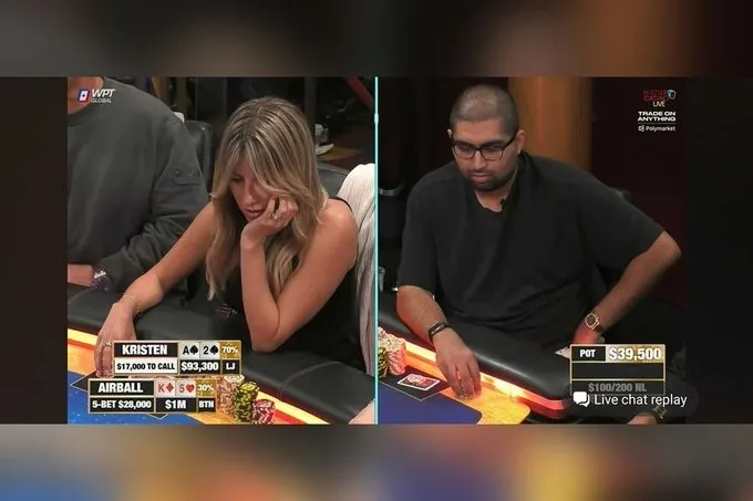 Ник Эйрболл проиграл пари на US$10K за то, что недооценил Кристен Фоксен - CodigoPoker