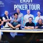 Enjoy Poker Tour: Пиньейру лидирует среди финалистов Senior