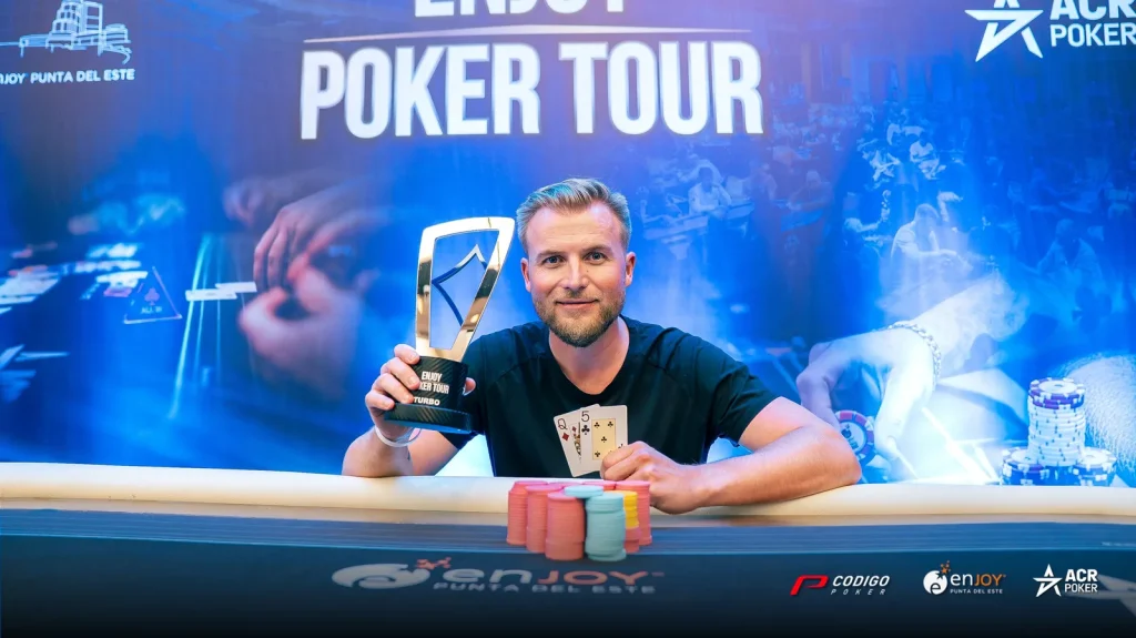 Мартин Дале выиграл новый турбо-турнир Enjoy Poker Tour