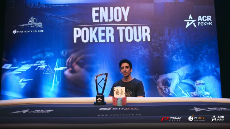 Enjoy Poker Tour: Federico Inzaurralde выиграл турнир Open - CodigoPoker