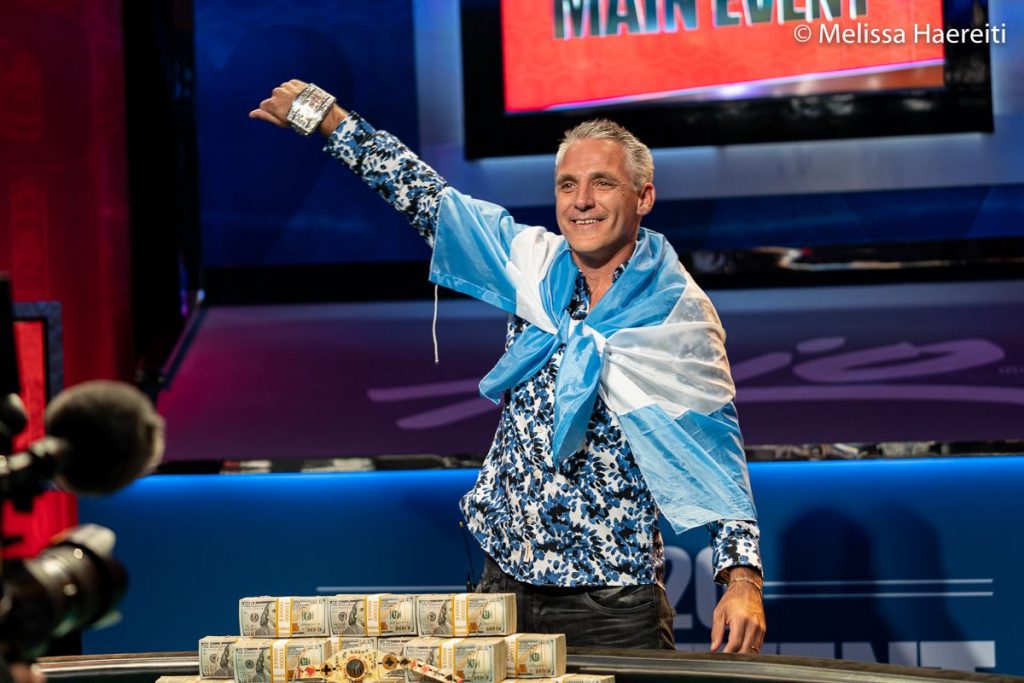 Дамиан Салас Браслет Wsop 2020 Вегас