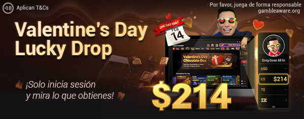 14 февраля у вас назначена встреча с GGPoker и US$214k