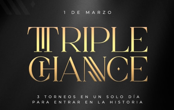 Suprema Poker объявляет Triple Chance: три турнира в один день, чтобы войти в историю