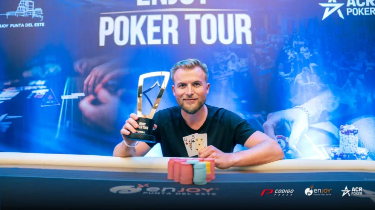 Martin Dahle выиграл новый турбо-турнир Enjoy Poker Tour - CodigoPoker