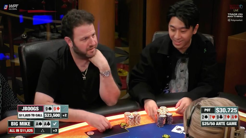 De casi romper ases con top set a perder US$40K en Hustler Casino Live