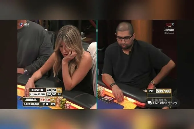 Nik Airball perdió una apuesta de US$10K por haber menospreciado a Kristen Foxen