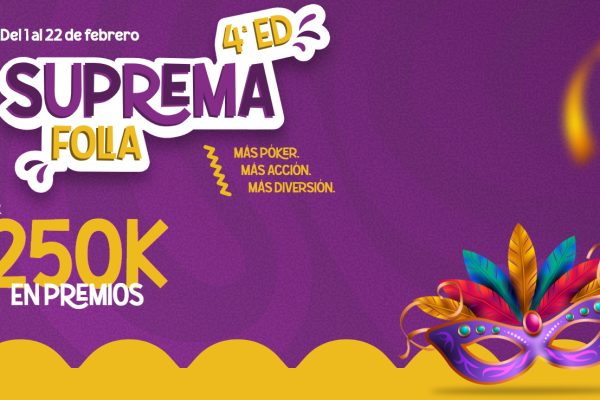 Наступает 3° Main Event серии Suprema Folia