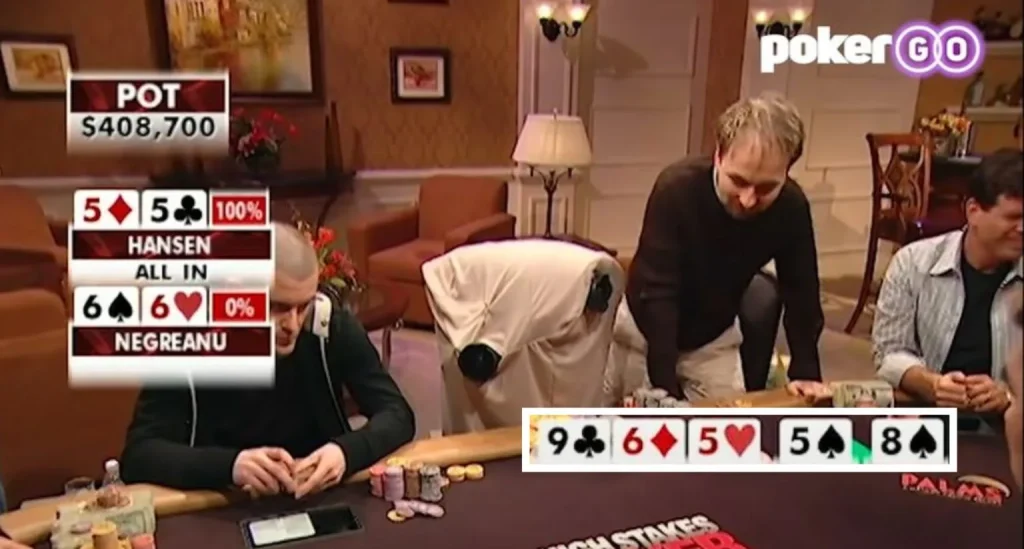 Negreanu y Hansen reviven uno de los coolers televisados más épicos de la historia