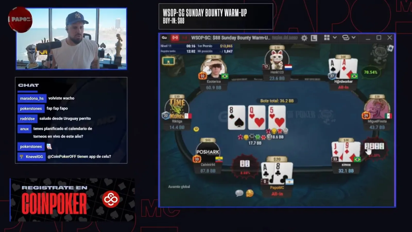 "Papoker вернулся": Papo MC провел свой первый стрим в этом году