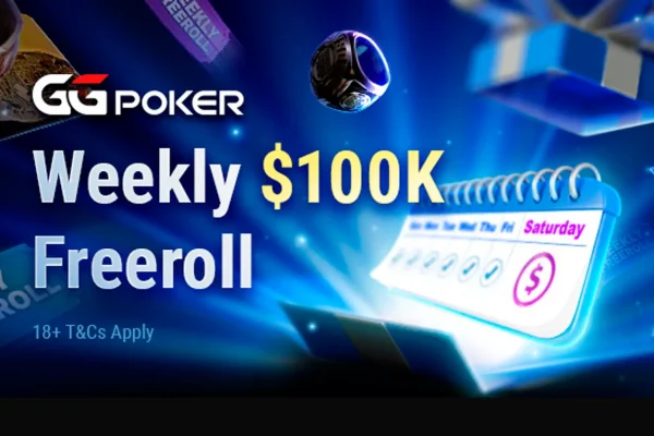 GGPoker: US$100,000 гарантированы в еженедельных фрироллах