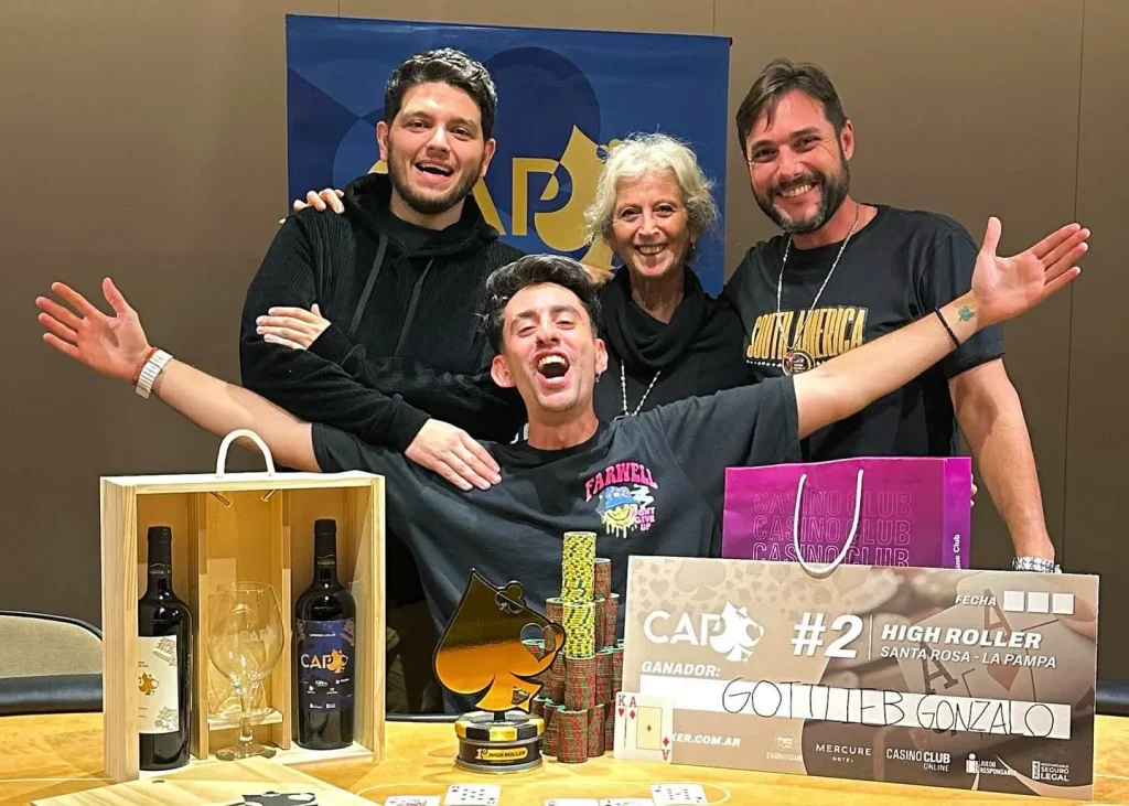 Gonzalo Gottlieb Campeon High Roller Cap Santa Rosa