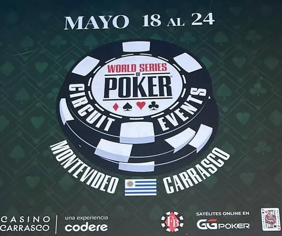 WSOP Circuit Монтевидео: Мировая серия впервые прибывает в Casino Carrasco