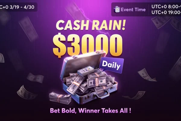 BCPoker: Полные столы и "дождь наличных" в размере US$3000