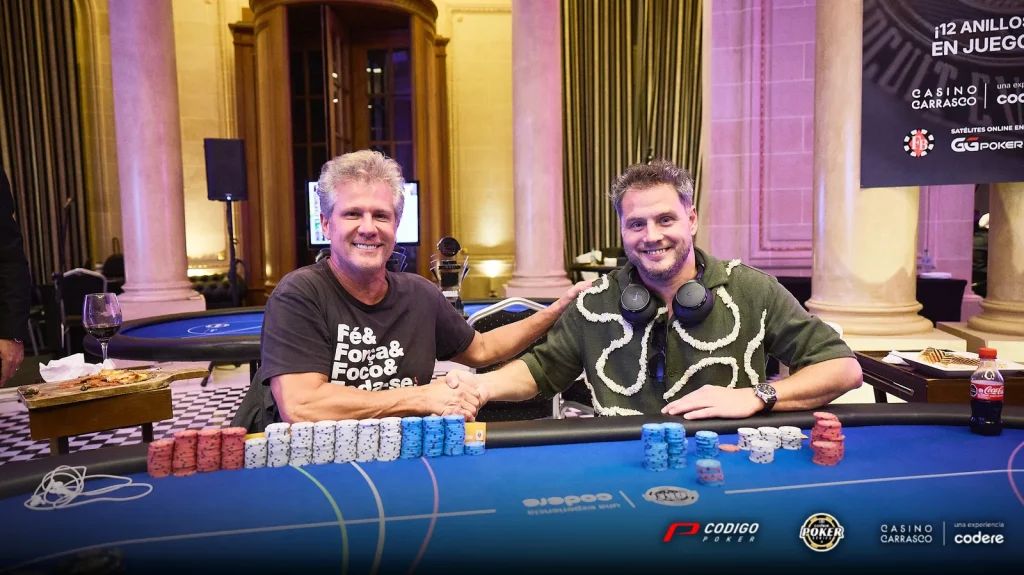 Хедз-ап финального стола High Roller Codere Poker Series 1