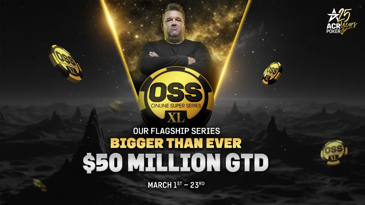 ACR Poker: Главные события OSS XL с гарантией $5 млн GTD