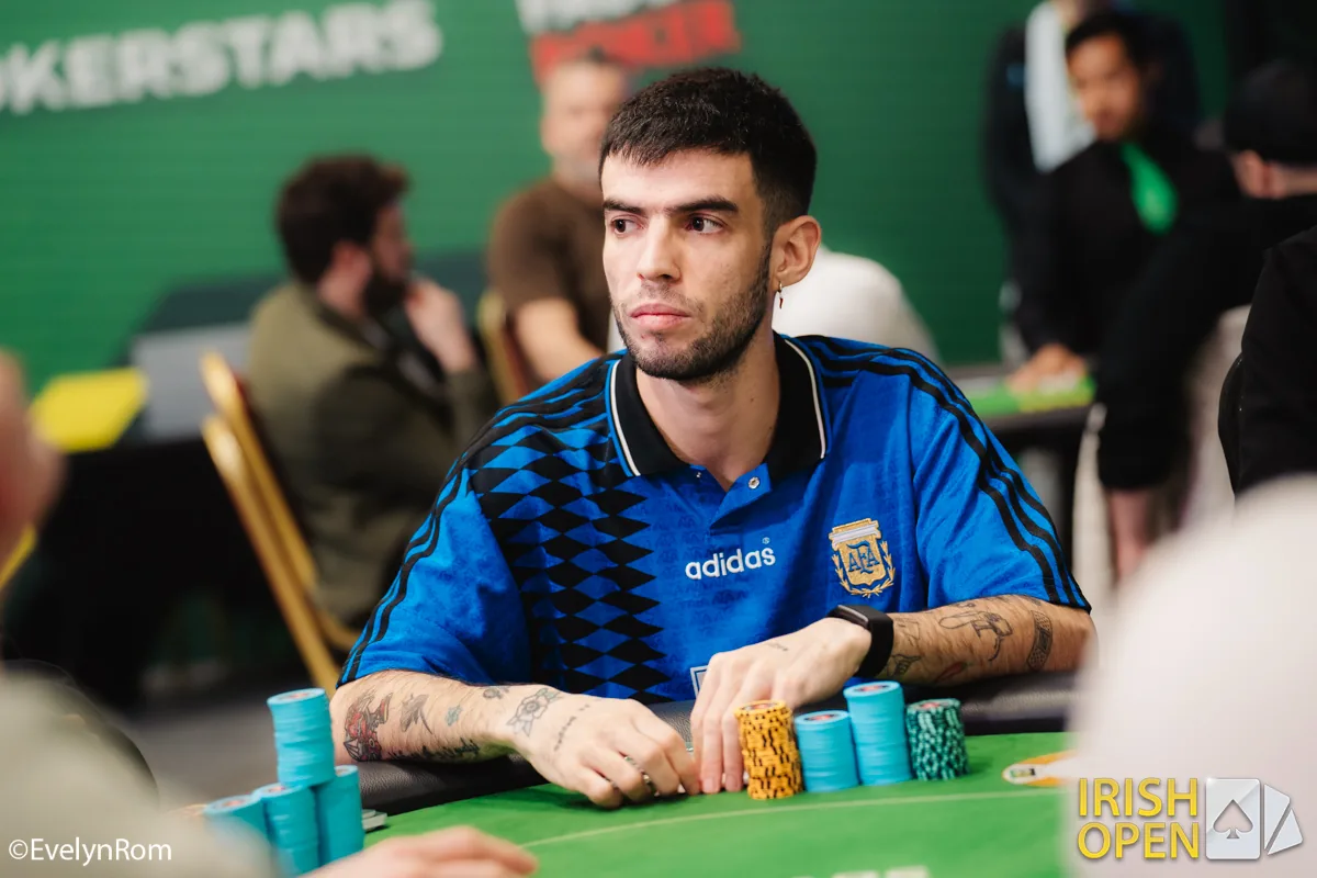 Luciano Piaggesi блеснул в Дублине: аргентинец в топ-5 High Roller на Irish Poker Open - CodigoPoker