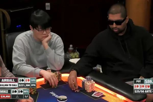Hustler Casino Live: заплатил олл-ин с парой 4 и в итоге собрал флеш на $120K - CodigoPoker
