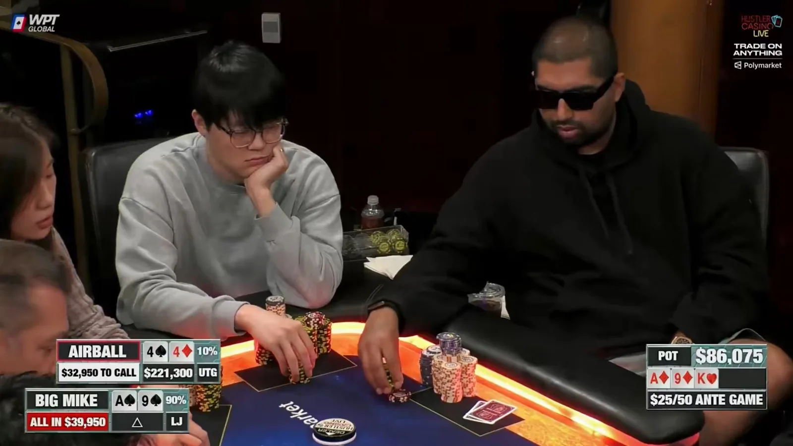 Hustler Casino Live: заплатил олл-ин с парой 4 и в итоге собрал флеш на $120K - CodigoPoker