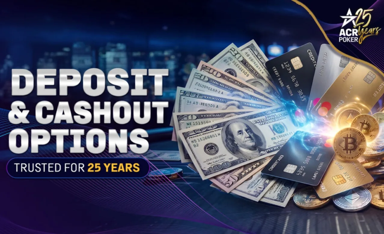 ACR Poker: принеси свои биткоины и криптовалюты за столы