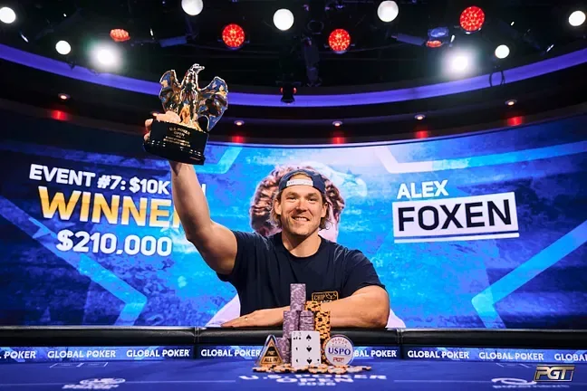 Alex Foxen ganó su 13° título del PGT en el US Poker Open