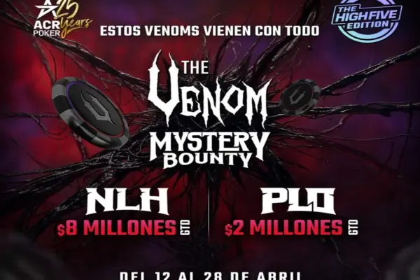 Dual Venom Mystery Bounty уже имеет своих квалифицировавшихся из Дня 1B - CodigoPoker
