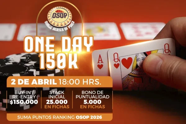 OSOP зажигает Овалье: сегодня проходит One Day 150K, который обещает еще одну ночь высокого напряжения - CodigoPoker