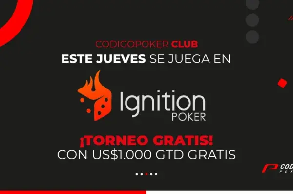 Играй бесплатно на Ignition Poker: фриролл с ¡¡US$1K GTD!!