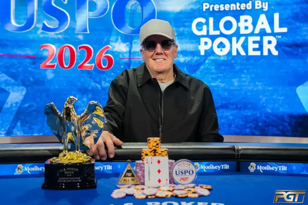 Un empresario ganó el Evento #5 del US Poker Open