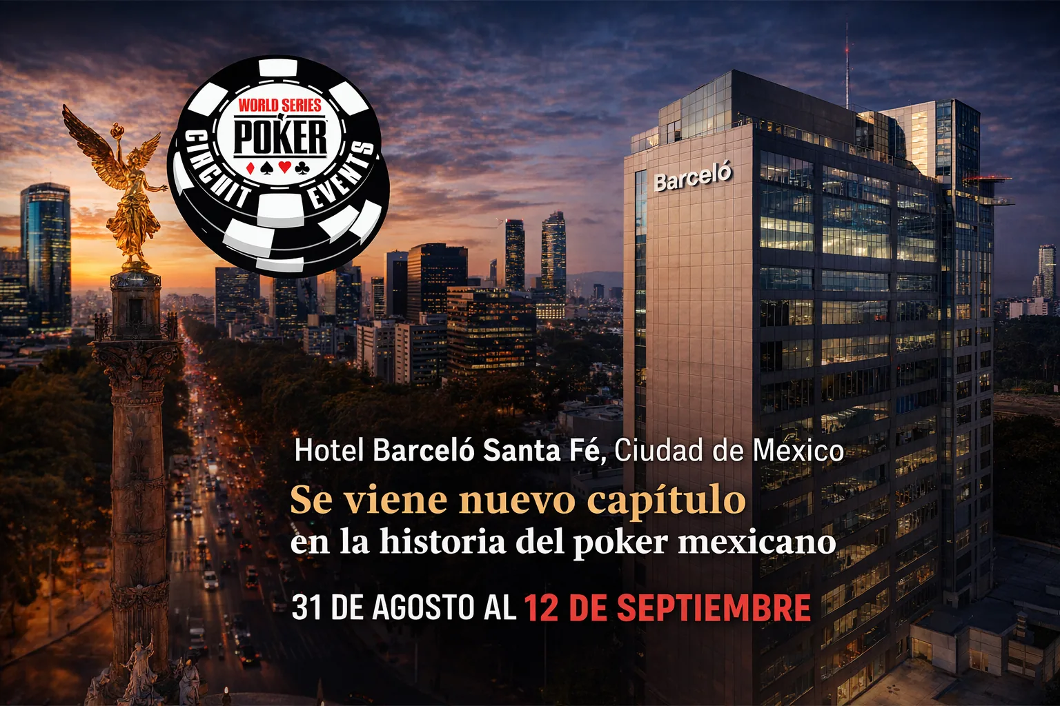 El WSOP Circuit regresa a México después de 7 años - CodigoPoker