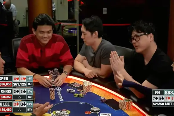 Hustler Casino Live: он бросил фишку дилеру, и тот ответил ему плохим битом - CodigoPoker