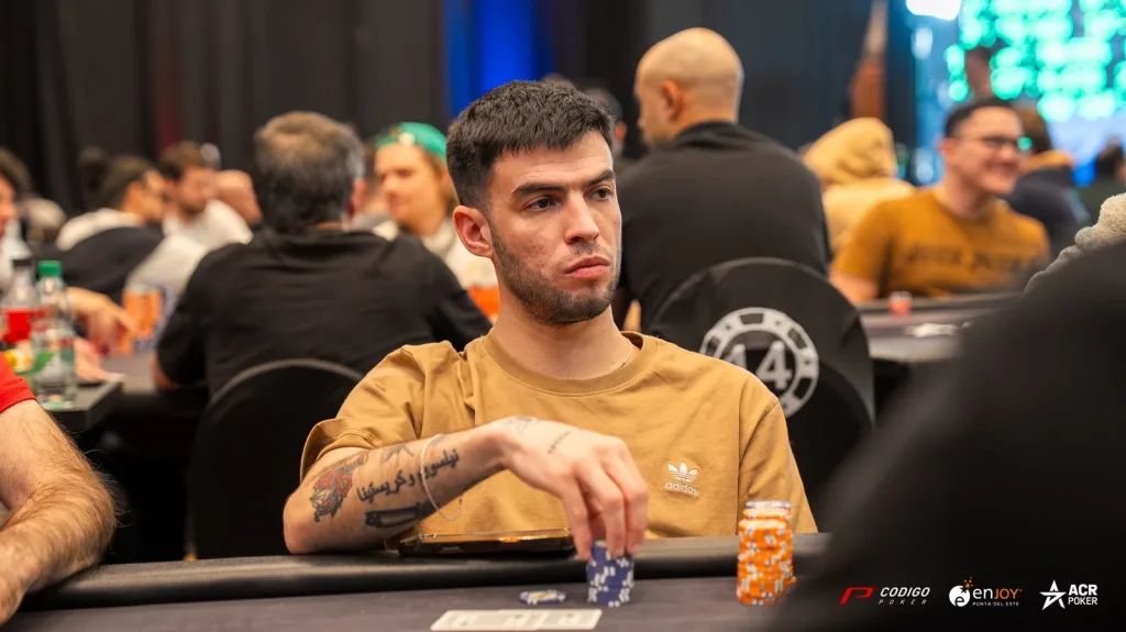 Лусиано Пьяджези лопнул баббл и идет за славой на Irish Poker Open