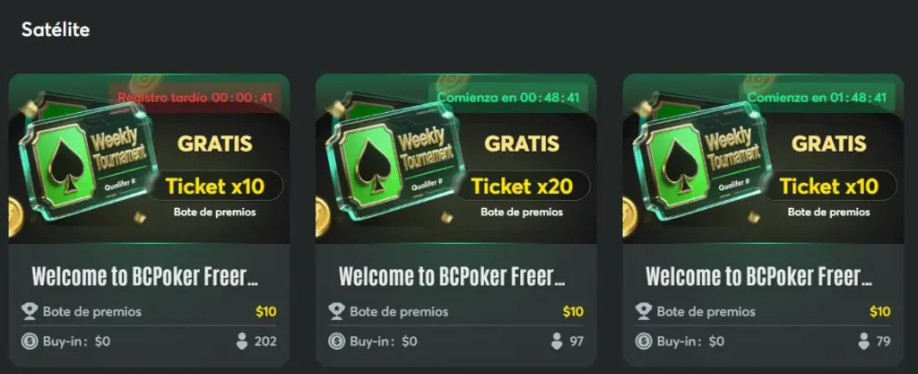 Фриролл Bcpoker