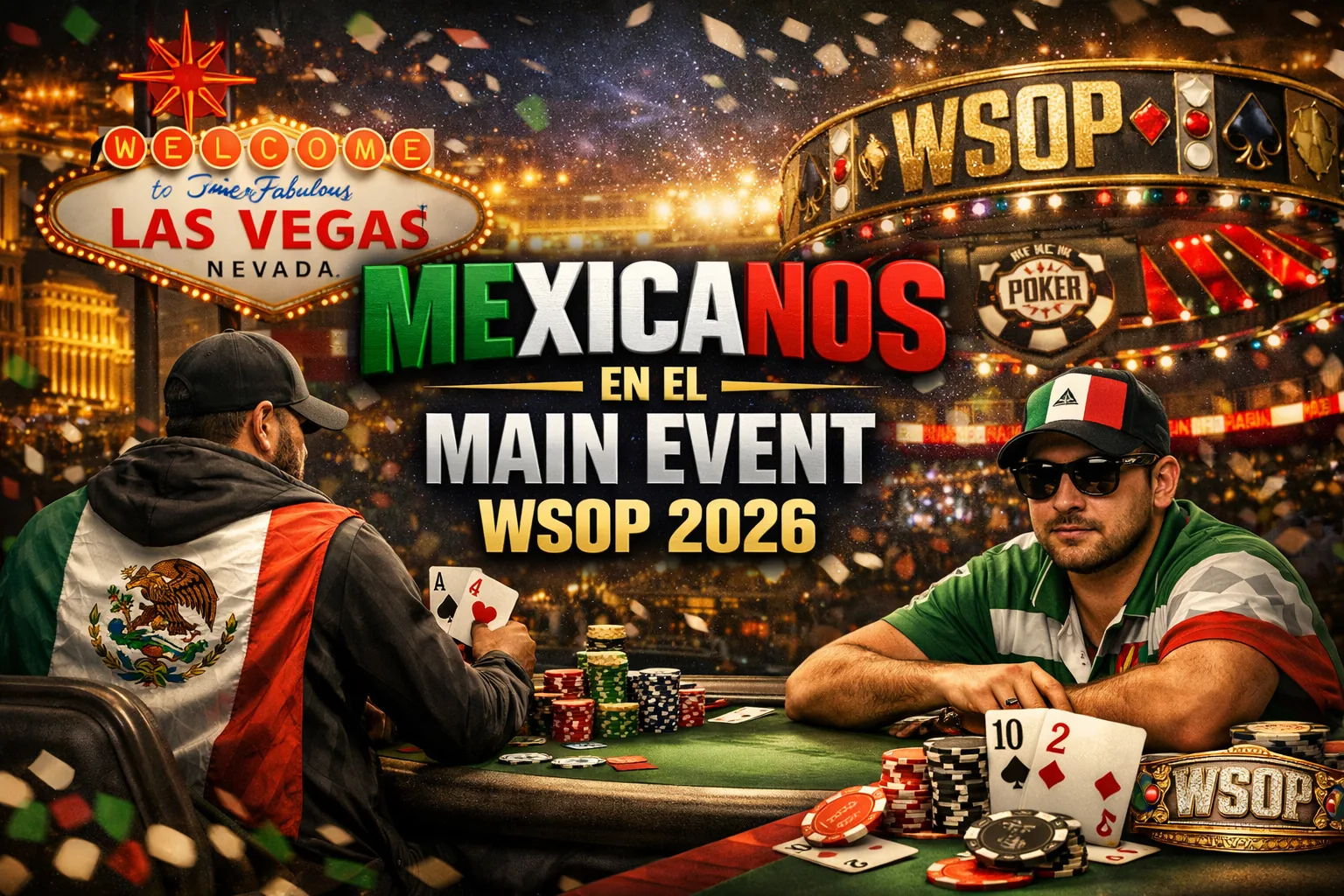 WSOP 2026 приближается: в Main Event уже есть мексиканцы — CodigoPoker