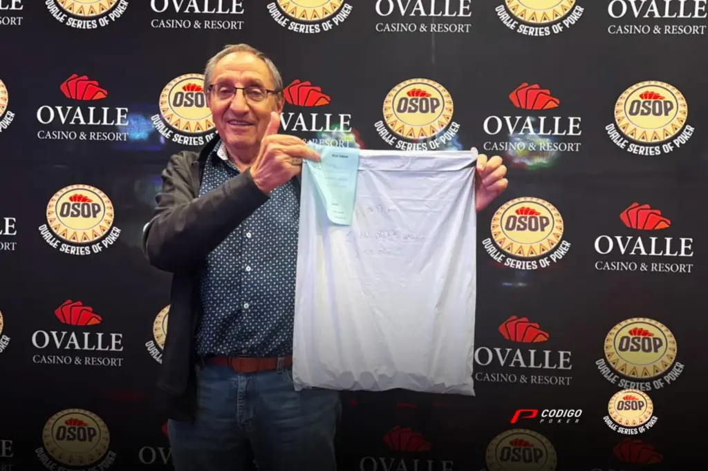 ¡Juan Parra lideró el Día 1A en el Main Event del OSOP!