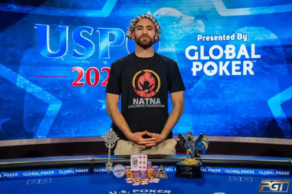Aram Zobian ganó su cuarto título del PGT en el US Poker Open - CodigoPoker