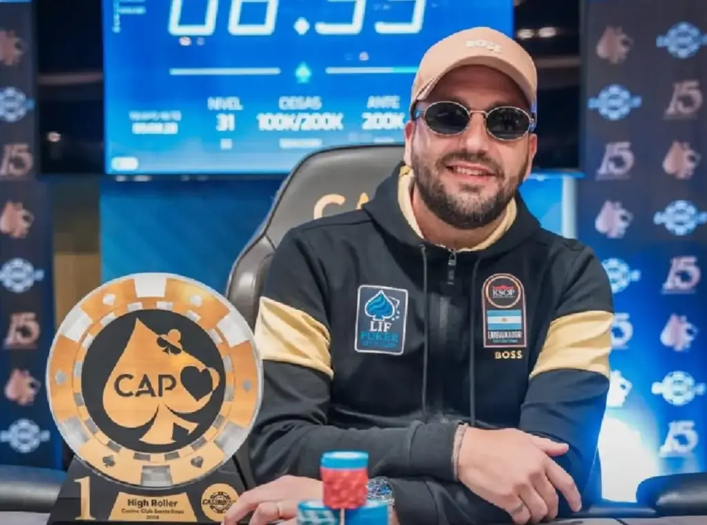 CAP Санта-Роса: Маркос Грасси выиграл High Roller у Андреса Дос Сантоса