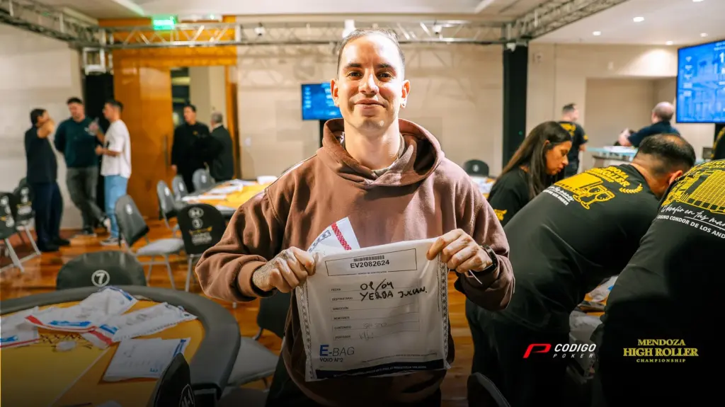 Хулиан Йебра лидирует после первого дня Mendoza High Roller Championship