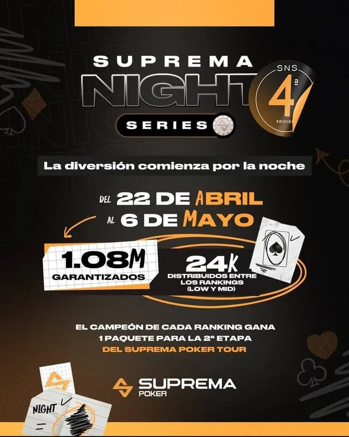 Suprema Poker Nocturna