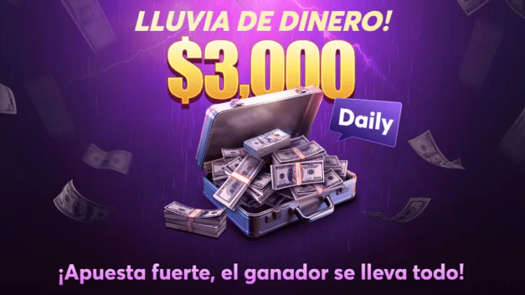 Bcpoker Cash Rain