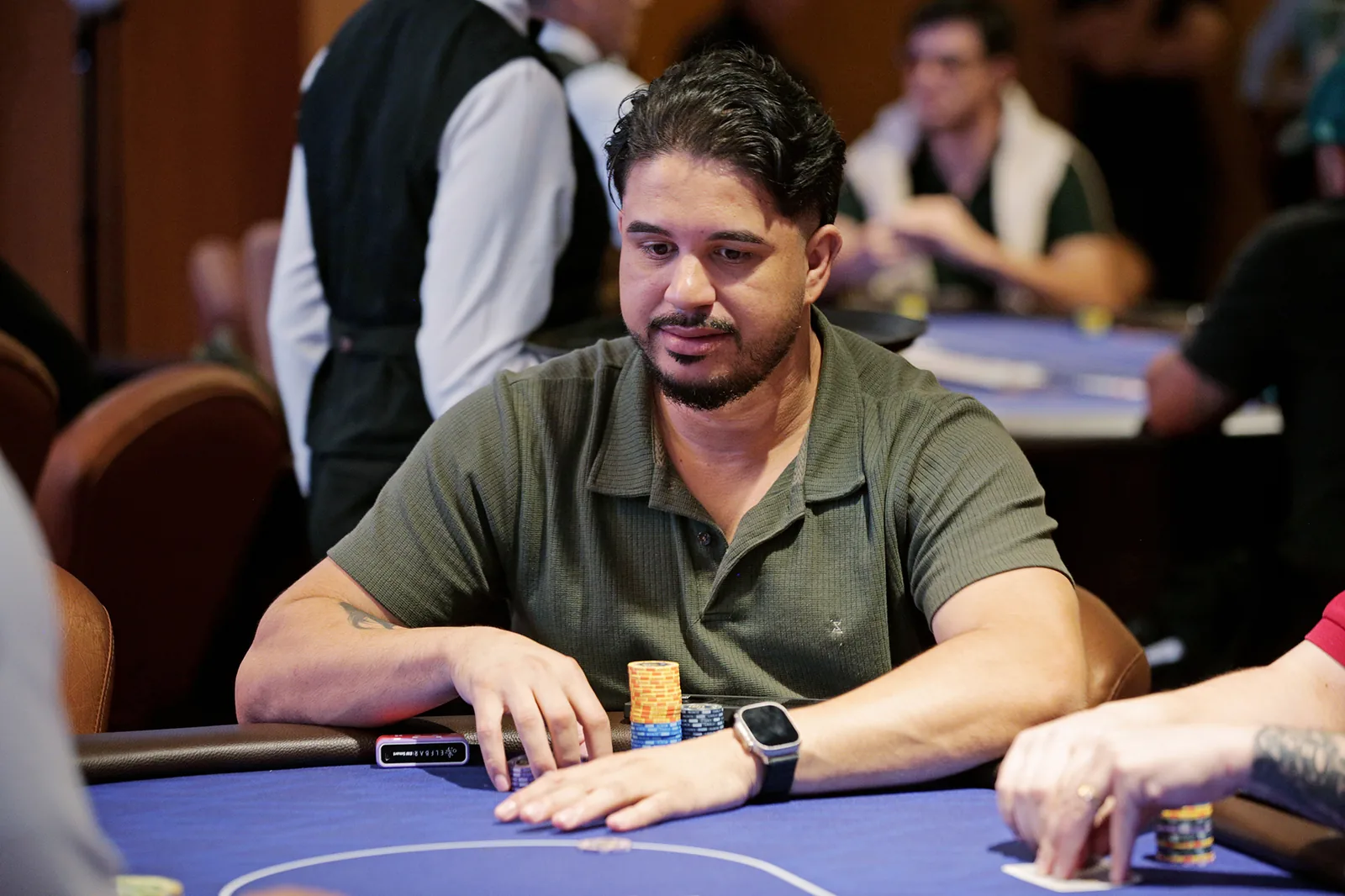 Helton Richard лидирует в первый день SiGMA Poker Tour