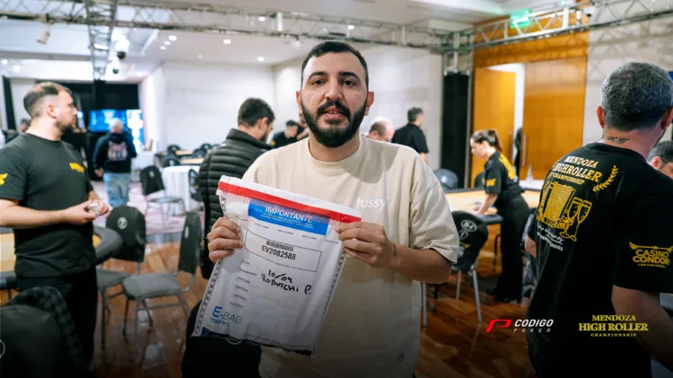 Patricio Robuschi лидирует в Mendoza High Roller Championship