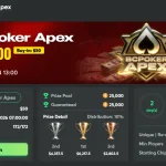 Обратный отсчет в BCPoker: наступает день APEX $25K GTD