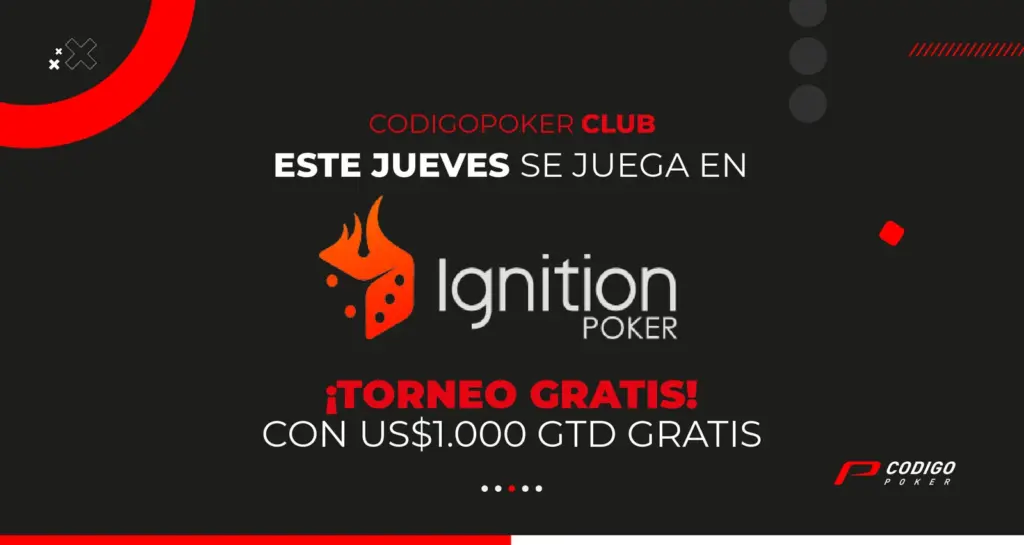 Играйте бесплатно на Ignition Poker: грядет фриролл с гарантированными US$1.000!!