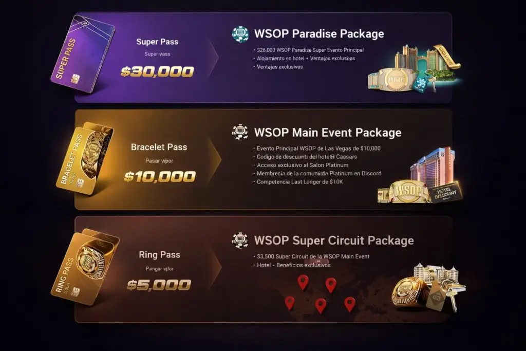 Пропуски WSOP Express