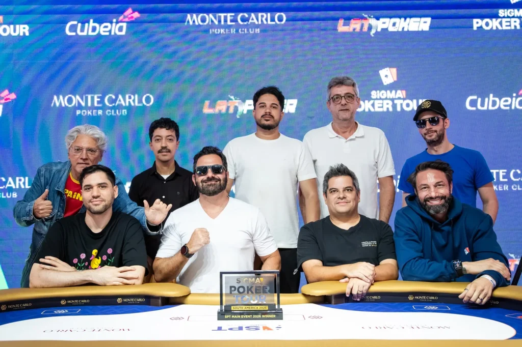 Brian Ganon lidera la mesa final del Main Event en el SiGMA Poker Tour
