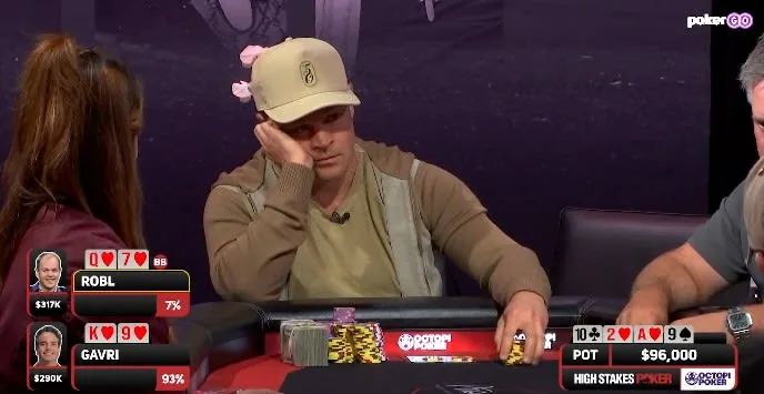 Andrew Robl desafió la lógica: el fold que dejó helado a High Stakes Poker