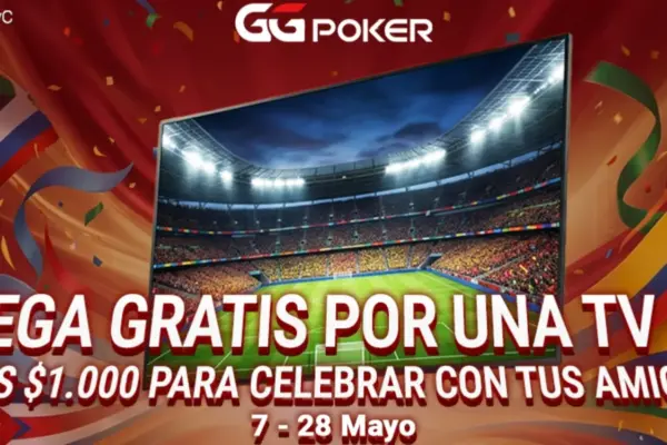 Mundial 2026: последний фриролл от GGPoker, чтобы выиграть телевизор
